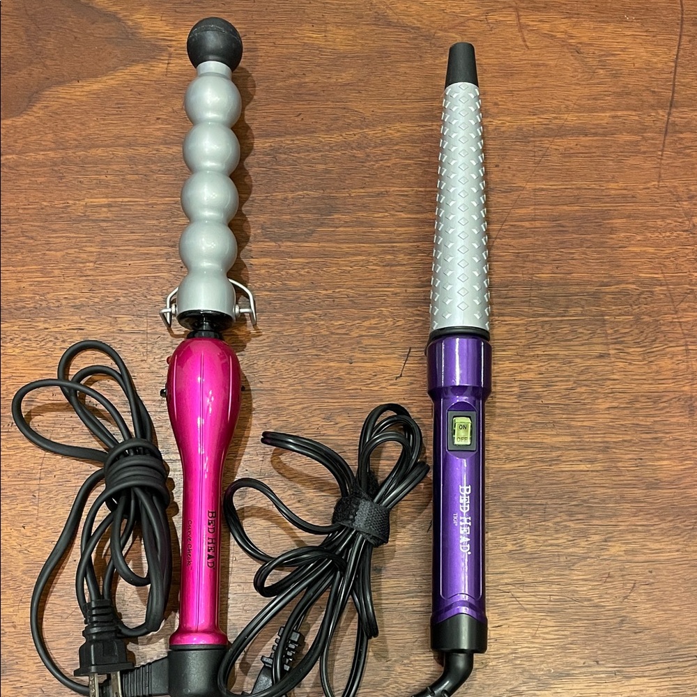 BedHead Pink and Purple Hair Wands